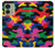 S4072 Camouflage coloré Etui Coque Housse pour Motorola Edge (2023), Edge 40