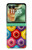 S4065 Motif d'il de serpent parapluie Etui Coque Housse pour Motorola Razr 70+,60+, Razr+ (2026, 2025, 2024)