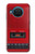 S4073 Cassette rouge vintage Graphique du joueur Etui Coque Housse pour Nokia X20