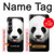 S4049 Panda mignon tirant la langue Etui Coque Housse pour Sony Xperia 1 VII