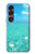 S4066 Plage océanique d'été Etui Coque Housse pour Sony Xperia 1 VII