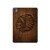 S4035 Sculpture sur bois amérindienne Etui Coque Housse pour iPad Air (2022, 2020), Air 11 (2024,2025), Pro 11 (2022)