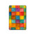 S4077 Aquarelle motif à carreaux colorés Etui Coque Housse pour iPad Pro 10.5, iPad Air (2019, 3rd)