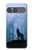 S0935 Loup Hurlant dans la forêt Etui Coque Housse pour Sony Xperia 10 VII