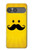 S1145 Soleil jaune Mustache Etui Coque Housse pour Sony Xperia 10 VII