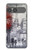 S1295 Peinture Eiffel de Paris Etui Coque Housse pour Sony Xperia 10 VII