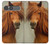 S1595 Beau cheval marron Etui Coque Housse pour Sony Xperia 10 VII
