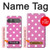 S2358 Rose à pois Etui Coque Housse pour Sony Xperia 10 VII