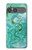 S2653 Dragon Vert Turquoise Pierre Graphique Etui Coque Housse pour Sony Xperia 10 VII
