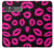 S2933 Bisous Rose Lips sur Noir Etui Coque Housse pour Sony Xperia 10 VII