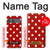 S2951 Rouge Pois Etui Coque Housse pour Sony Xperia 10 VII