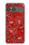 S3354 Rouge classique Bandana Etui Coque Housse pour Sony Xperia 10 VII