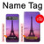 S3447 Paris Eiffel Le coucher du soleil Etui Coque Housse pour Sony Xperia 10 VII