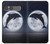 S3510 Dauphin Lune Nuit Etui Coque Housse pour Sony Xperia 10 VII, 10 VIII