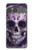 S3582 Crâne pourpre sucre Etui Coque Housse pour Sony Xperia 10 VII, 10 VIII