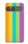 S3678 Vertical arc-en-ciel coloré Etui Coque Housse pour Sony Xperia 10 VII, 10 VIII