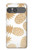 S3718 Ananas sans soudure Etui Coque Housse pour Sony Xperia 10 VII, 10 VIII