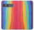 S3799 Arc-en-ciel aquarelle vertical mignon Etui Coque Housse pour Sony Xperia 10 VII