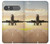 S3837 Avion Décollage Sunrise Etui Coque Housse pour Sony Xperia 10 VII