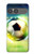 S3844 Ballon de football de football rougeoyant Etui Coque Housse pour Sony Xperia 10 VII