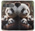 S4008 Famille de pandas Etui Coque Housse pour Sony Xperia 10 VII, 10 VIII