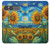 S4019 Tournesol style Van Gogh Etui Coque Housse pour Sony Xperia 10 VII