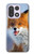 S0417 Renard Etui Coque Housse pour OnePlus 15