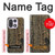 S0598 Bois imprimé graphique Etui Coque Housse pour OnePlus 15