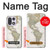 S0604 Carte du monde Etui Coque Housse pour OnePlus 15
