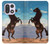 S0934 Sauvage Black Horse Etui Coque Housse pour OnePlus 15