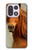 S1595 Beau cheval marron Etui Coque Housse pour OnePlus 15