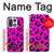 S1850 Motif rose Léopard Etui Coque Housse pour OnePlus 15
