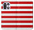 S2364 Rouge et blanc rayé Etui Coque Housse pour OnePlus 15