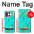 S2377 Turquoise Texture Motif imprimé Gemme Etui Coque Housse pour OnePlus 15