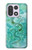 S2653 Dragon Vert Turquoise Pierre Graphique Etui Coque Housse pour OnePlus 15