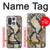 S2703 Serpent Texture Imprimé graphique Peau Etui Coque Housse pour OnePlus 15