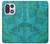 S3147 Aqua Marbre Pierre Etui Coque Housse pour OnePlus 15