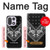 S3363 Motif Bandana Noir Etui Coque Housse pour OnePlus 15