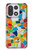 S3391 Art abstrait carreaux de mosaïque graphique Etui Coque Housse pour OnePlus 15