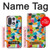 S3391 Art abstrait carreaux de mosaïque graphique Etui Coque Housse pour OnePlus 15