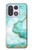 S3399 Vert Marbre Imprimer Graphique Etui Coque Housse pour OnePlus 15