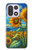 S4019 Tournesol style Van Gogh Etui Coque Housse pour OnePlus 15
