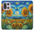 S4019 Tournesol style Van Gogh Etui Coque Housse pour OnePlus 15