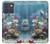 S0227 L'aquarium Etui Coque Housse pour Motorola Edge 70