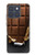 S0270 chocolat Etui Coque Housse pour Motorola Edge 70