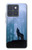 S0935 Loup Hurlant dans la forêt Etui Coque Housse pour Motorola Edge 70