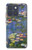 S0997 Claude Monet Nymphéas Etui Coque Housse pour Motorola Edge 70