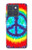 S1870 Tie Dye Paix Etui Coque Housse pour Motorola Edge 70