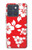 S1949 Motif Hibiscus hawaïenne Etui Coque Housse pour Motorola Edge 70