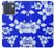 S2244 Motif Hawai Hibiscus Bleu Etui Coque Housse pour Motorola Edge 70